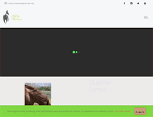 Tablet Screenshot of madridhelphorses.org